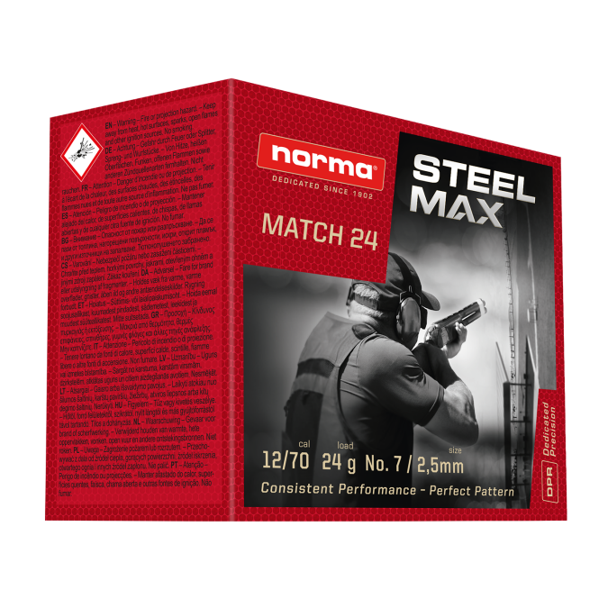 Norma 12ga STEEL MAX MATCH No 8